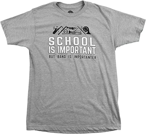 School is Important but Band is Importanter | Funny Marching Jazz Unisex T-shirt