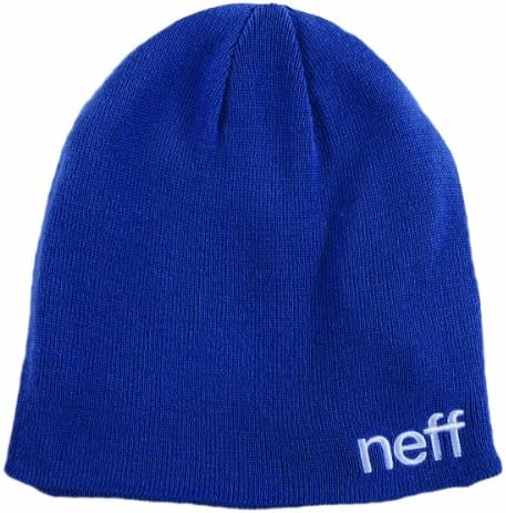 neff Men's Daily Reversible Beanie, Navy/Red, One Size