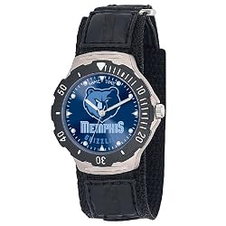 NBA Men's BDV-MEM Agent Series Memphis Grizzlies Velcro Watch