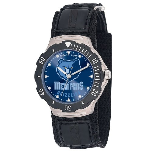 NBA Men's BDV-MEM Agent Series Memphis Grizzlies Velcro Watch