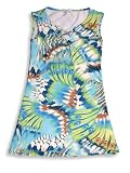 Kyds - Girls Sleeveless Dress, Blue, Multi