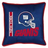 New York Giants NY Throw Bed Pillow 17 x 17