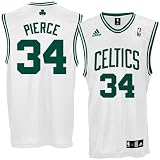 Paul Pierce Jersey: adidas White Replica #34 Boston Celtics Jersey
