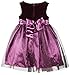 Good Lad Little Girls' Tulle Overlay Dress