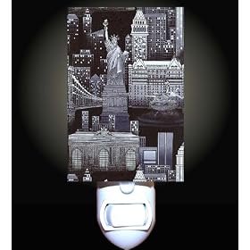 New York City Collage Decorative Night Light