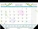 House of Doolittle 2016 Monthly Desk Pad Calendar, Earthscapes Whimsical Floral, 22