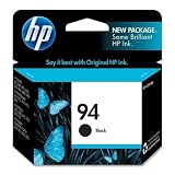 HP 94 Ink Cartridge, 480 Page Yield, Black