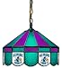 Imperial New Orleans Hornets Licensed 16-Inch Diameter Stained Glass Pub Light