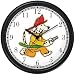 Dalmatian (Fireman) Dog Wall Clock by WatchBuddy Timepieces (White Frame)