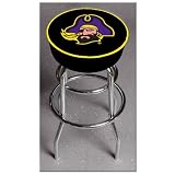 East Carolina Pirates 25 Double-Ring Swivel Bar Stool with 4 Thick Seat