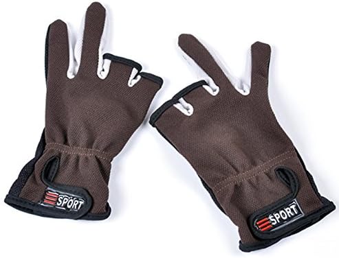 Sany Skidproof Fishing Gloves Anti Slip Fishing Rod Tackle Gloves Outdoor Sports