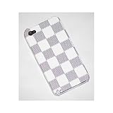 White Designer L Style Hard Back Cover Case for iPhone 4