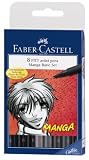 PITT Artist Pens- Manga Set of Eight Assorted Pens