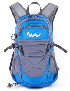 Zenness Hiking Climbing Backpack Water Resistant Sport Rucksack for Women and Grils (Blue)