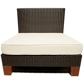 Strathwood Camano All-Weather Wicker Sectional Sofa Seat