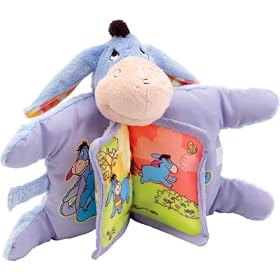 Disney Pooh Eeyore Soft Plush Book