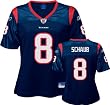 Matt Schaub Navy Reebok Replica Houston Texans Women's Jersey