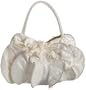 SR SQUARED by Sondra Roberts Large Ruffle Satchel