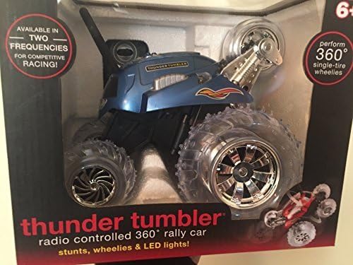 Platinum Collection Thunder Tumbler Radio 'controlled 360 rally car (blue) - 27 MHz by Thunder Tumbler