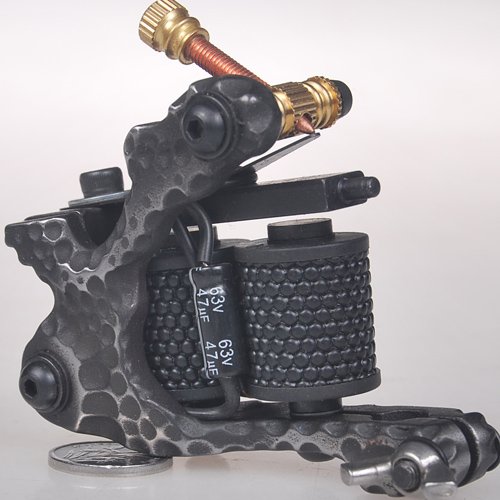 Handmade Cast Iron Tattoo Machine Liner Shader Gun DM-8.