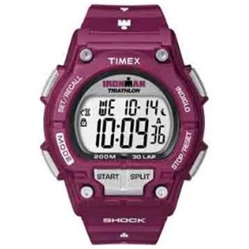 Timex Ironman 30 Lap Shock Resistant Gloss Berry