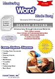  : Mastering Microsoft Word Made Easy Training Tutorial v. 2010 through 97 - How to use MS Word Video e Book Manual Guide. Even dummies can learn from ... through Advanced material from Professor Joe