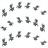 Joby Nail Sticker Jewels on Black Design - JW-05
