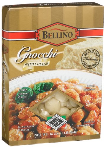 Bellino Cheese Gnocchi, 16-Ounce Boxes (Pack of 12) by Bellino