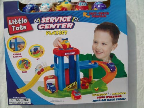 LITTLE TOTS SERVICE CENTER PLAY SET