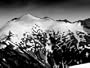 Ruth Mountain B&W, Washington's Northern Cascades - Quality 16x20 Photographic Print by Brendan Reals