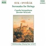 Suk, Dvorák: Serenades for Strings