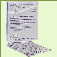 Convatec Aquacel AG Hydrofiber Dressing with Ionic Silver, 8