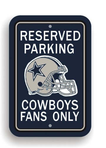NFL Dallas Cowboys Plastic Parking Sign