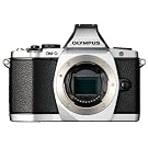 Olympus OM-D E-M5 16 MP Live MOS Interchangeable Lens Camera with 3.0-Inch Tilting OLED Touchscreen [Body Only] (Silver)
