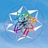 Into The Wind Star 7 Rainbow Facet Box Kite