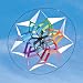 Into The Wind Star 7 Rainbow Facet Box Kite