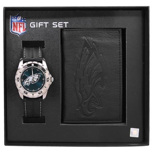 Gametime Philadelphia Eagles Watch & Wallet Combo