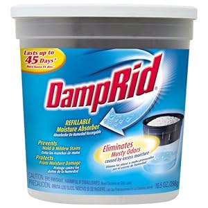 Damp Rid 10.5-Ounce FG01K Refillable Moisture Absorber