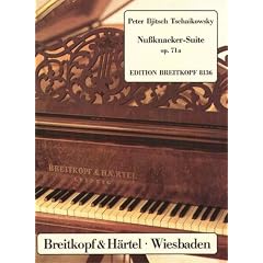 EDITION BREITKOPF TCHAIKOVSKY PIOTR ILYICH - NUSSKNACKER-SUITE OP. 71A - PIANO