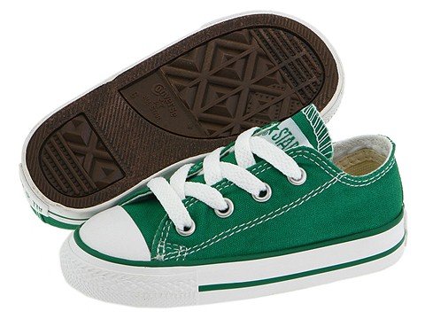 Converse Chuck Taylor All Star Lo Top Toddlers Kelly Green