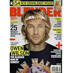 Blender Magazine: Owen Wilson (August 2006) book cover