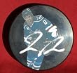 Joe Pavelski Autographed San Jose Sharks Photo Hockey Puck, Proof Photo of Joe Signing for Us.