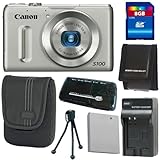 Canon PowerShot S100 12.1 MP Digital Camera with 5x Wide Angle Optical Imag ....