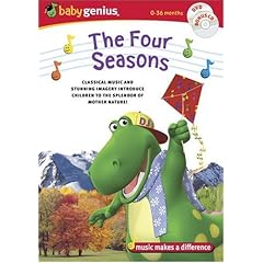 Baby Genius The Four Seasons w bonus Music CD by 
