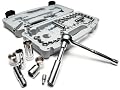 Denali 52-Piece 1/4- and 3/8-Inch Drive Socket Set, SAE/Metric