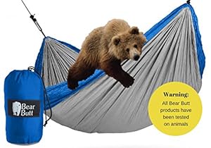 #1 Parachute Camping Double Hammock By Bear Butt *START UP COMPANY 