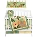 Nojo Jungle Babies 6 Piece Crib Bedding Set