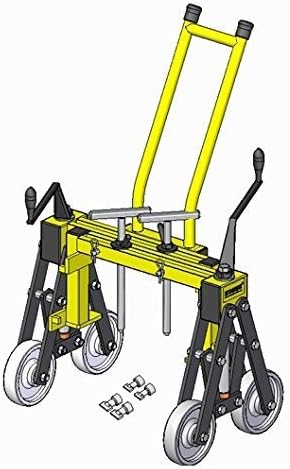 KobusÂ Manhole Cover Lifter with Trolley Handle 1049C by Kobus