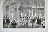 1860 STATE BALL STOCKHOLM MEN WOMEN ROMANCE DANCING