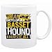 New  ... My Basset Hound Knows It All !!!  Mug Dog